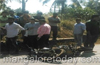 Rider killed in Tipper-Bike collision at Ganjimata